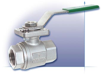 Inline Industries: Products > 2-Piece Ball Valves