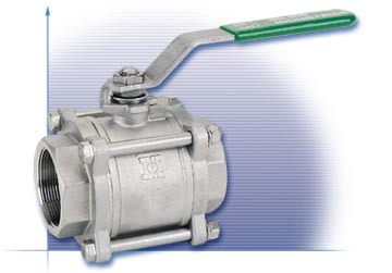 3-piece Full Port 302F Ball Valve