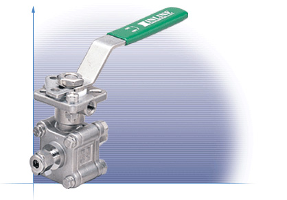 3-piece Compression Ends 334C Instrumentation Ball Valve