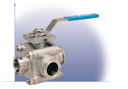 3-piece Tube Full Port 367F Sanitary Ball Valve