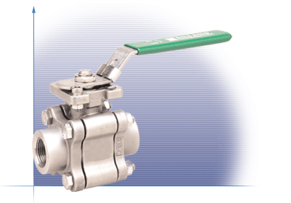 3-piece Alloy-C Standard and Full Port 384 Ball Valve