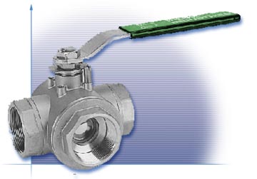 503S Series 3-Way Ball Valve 1/2-2