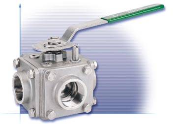 505F Series 3/4/5-Way Ball Valve