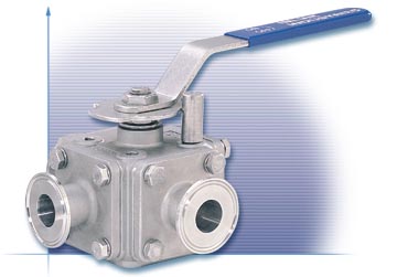 507F 3/4/5-Way Sanitary Ball Valve